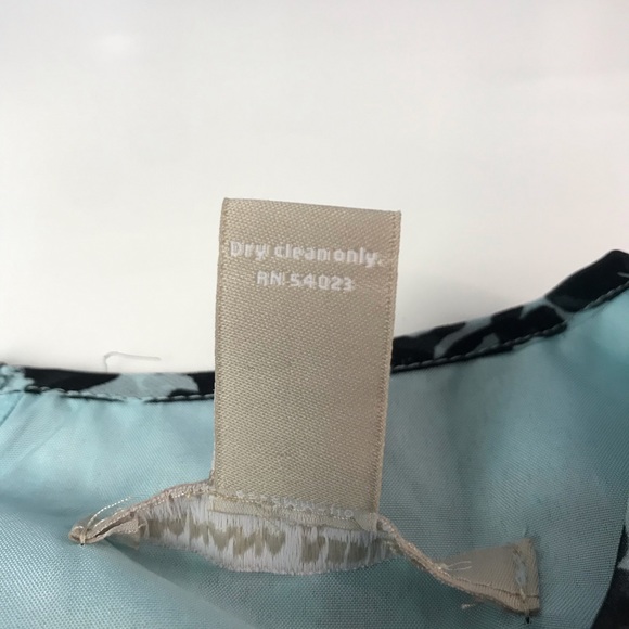 Banana Republic Dress Blue Black Sleeveless size 2 - Picture 10 of 14